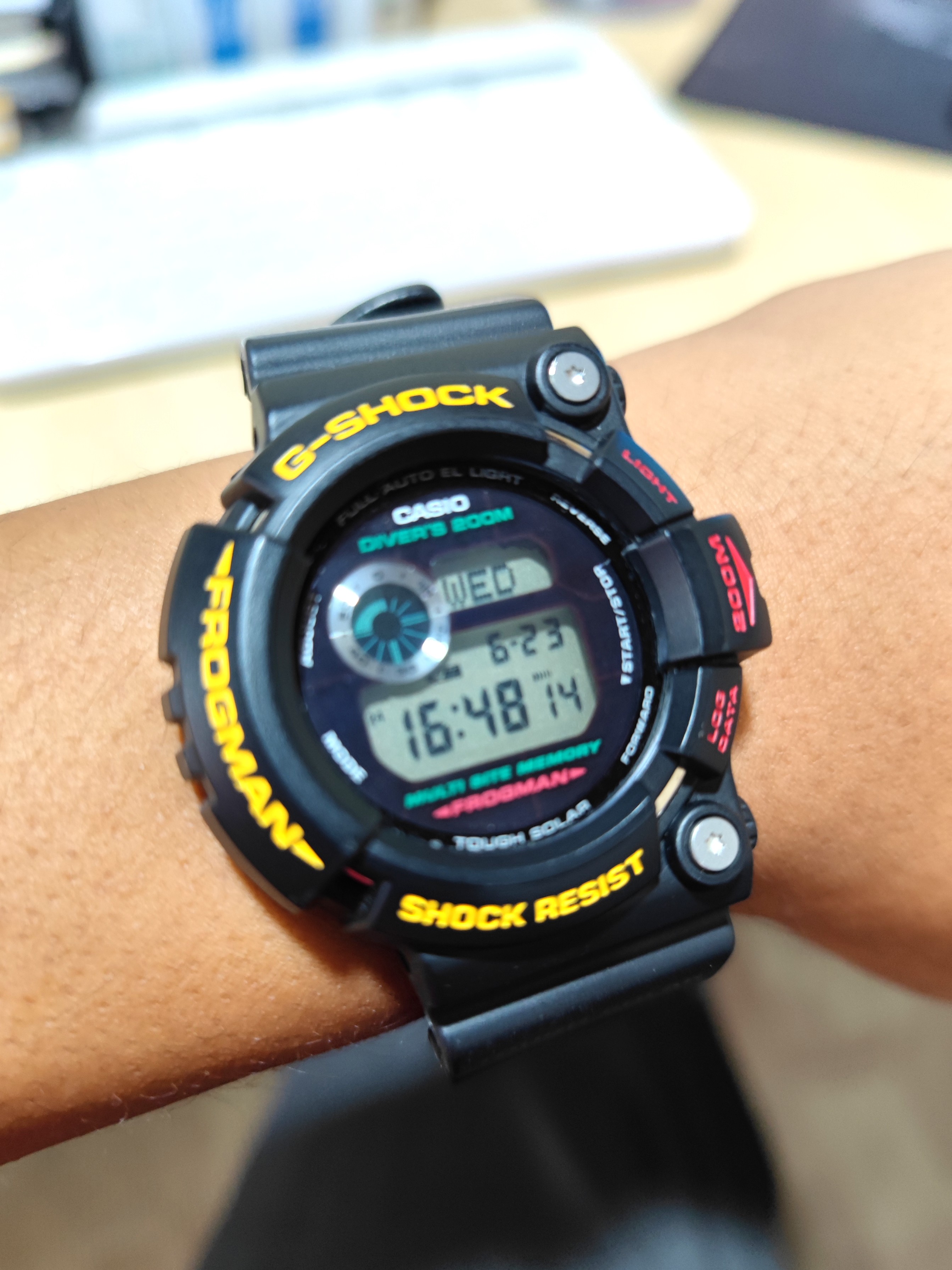 CASIO G-SHOCK GW-200Z-1JF 4代目フロッグマンファイナル - 時計