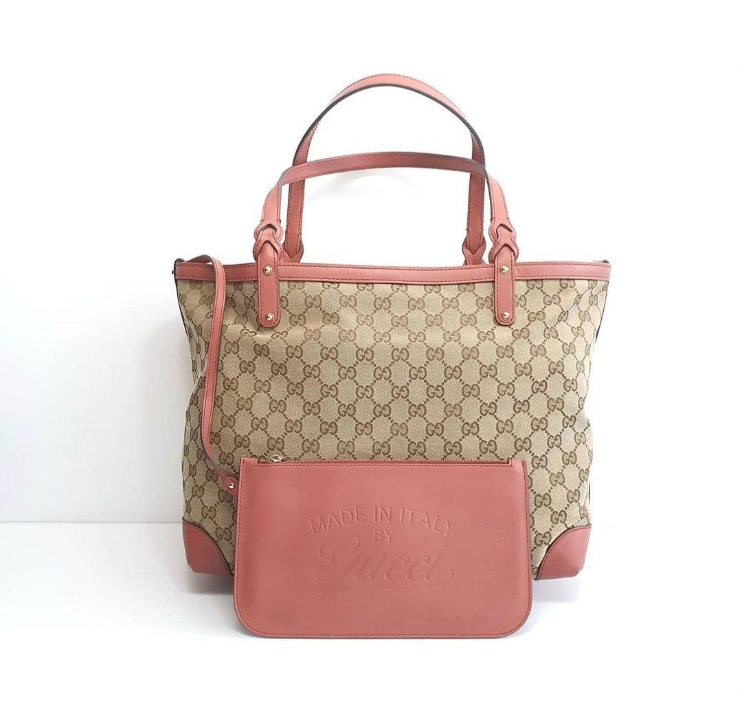 Authentic Gucci neverfull mm, Luxury, Bags & Wallets on Carousell