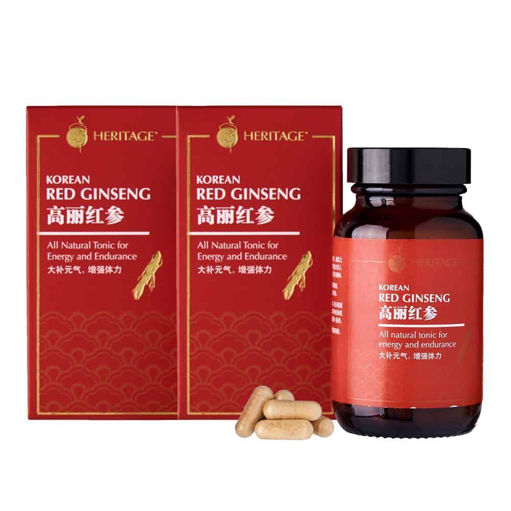 Heritage Korean red ginseng value pack, Health & Nutrition, Health