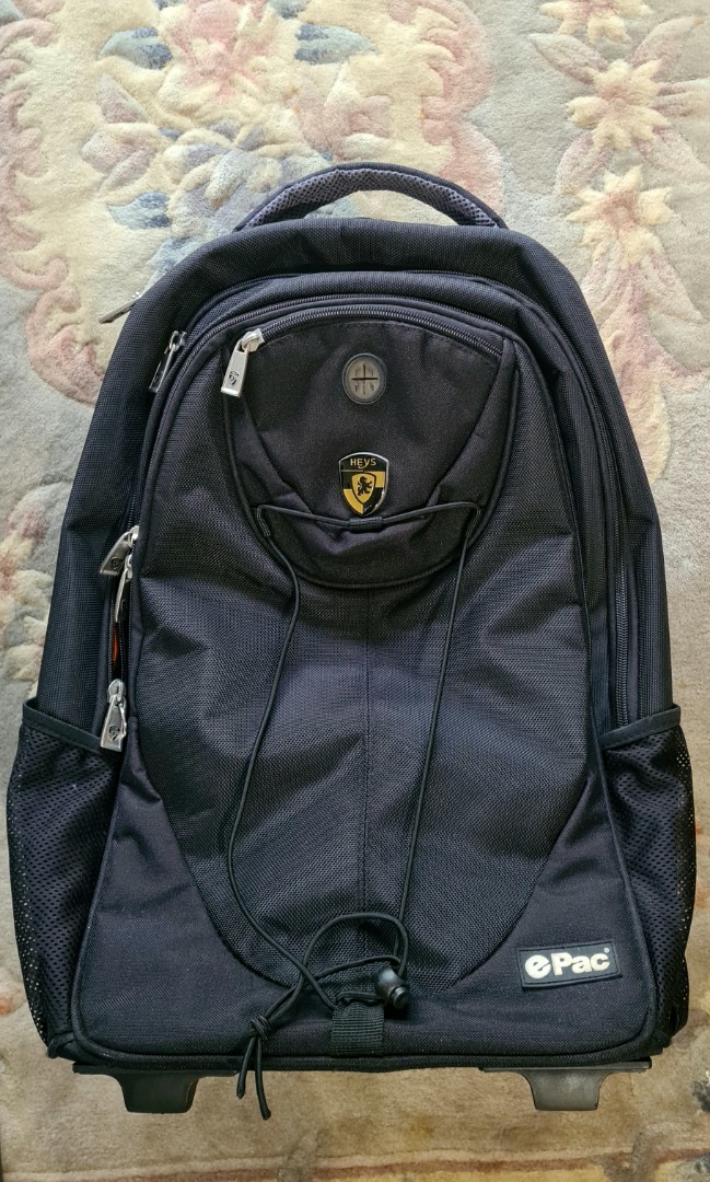 Heys Rolling backpack Black Men s Fashion Bags Backpacks on