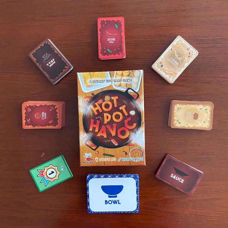Hotpot Havoc A steamy hot card game, Hobbies & Toys, Toys & Games on