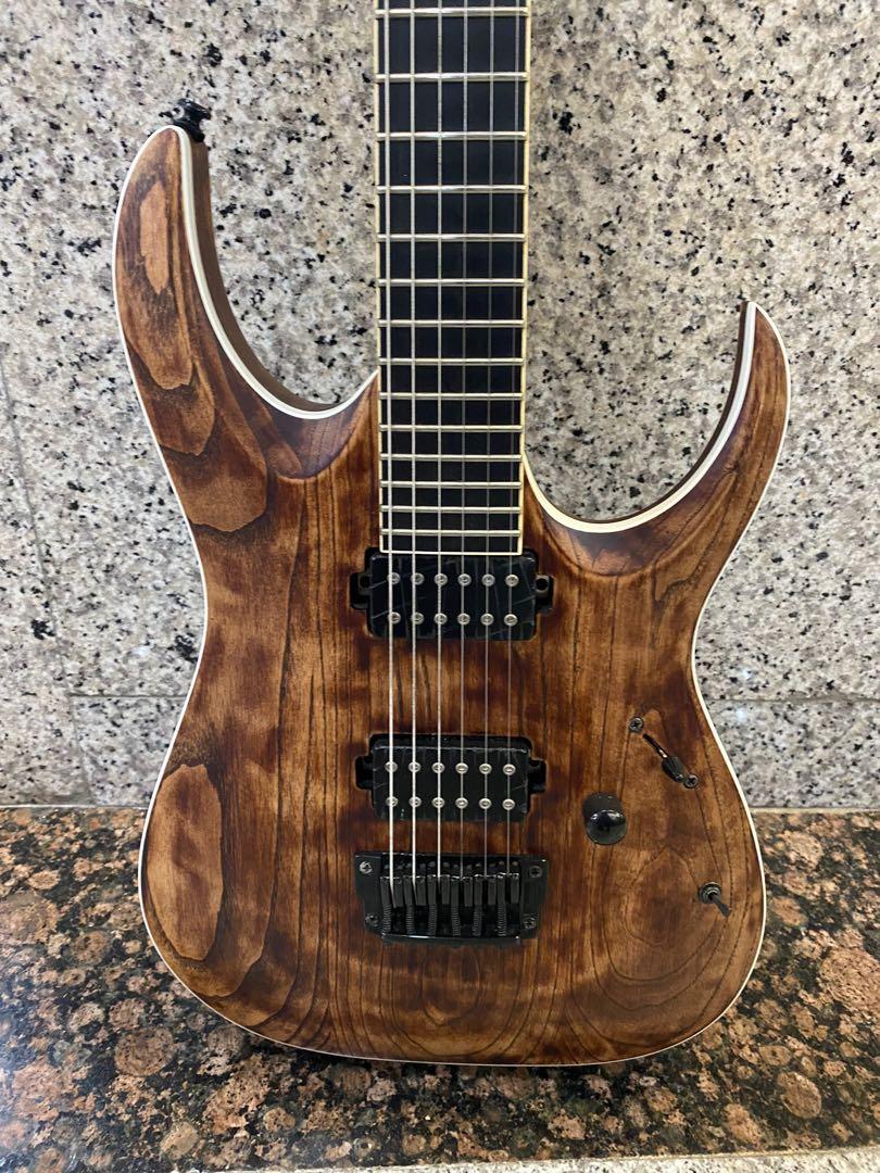 Ibanez RGAIX6U Iron Label Antique Brown Stained Electric ...