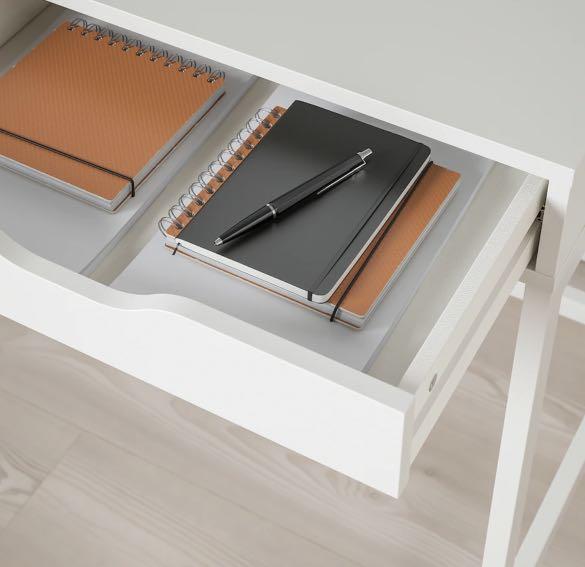 IKEA Alex Study Table (Category: Tables & Sets) located in Singapore. Submitted by sharethelove (Listing ID 1103137311, Image 2). Description: Well used table. To arrange for own disassembling and transport 😊.