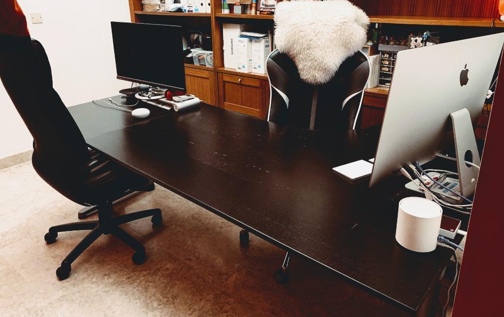 IKEA Galant Office Table, Furniture & Home Living, Furniture, Tables