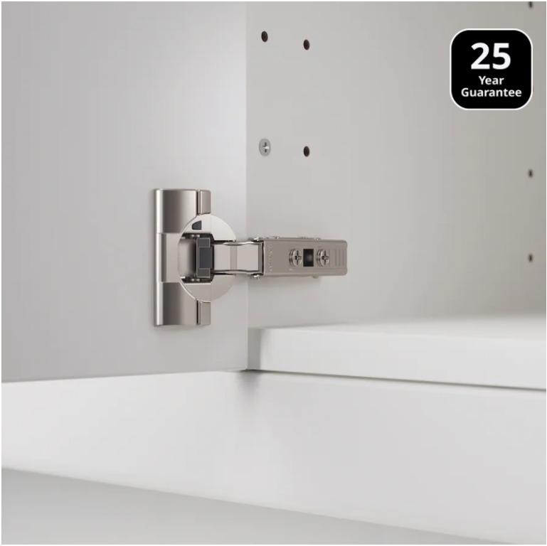 Ikea UTRUSTA Door Hinge w damper, Furniture & Home Living, Furniture, Shelves, & Racks
