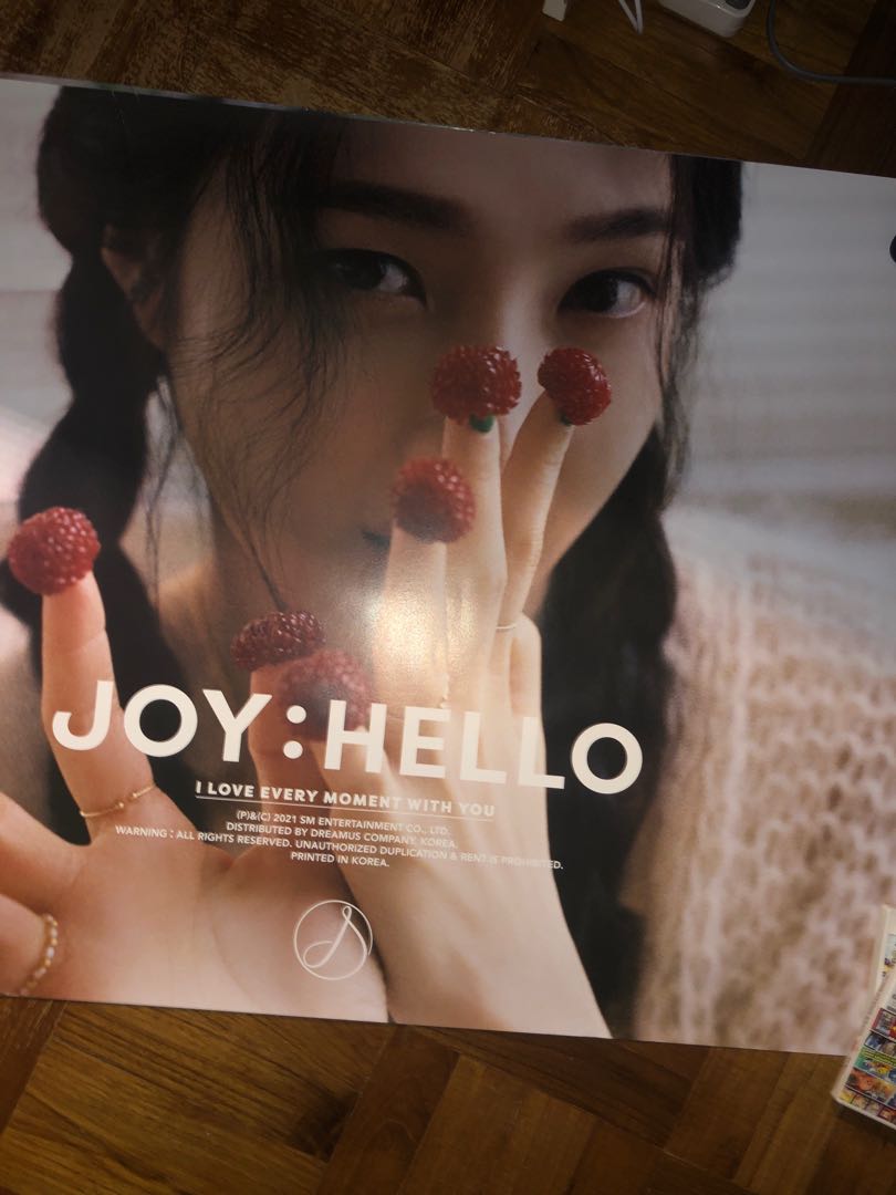 WTS! JOY HELLO (big poster), Hobbies & Toys, Memorabilia