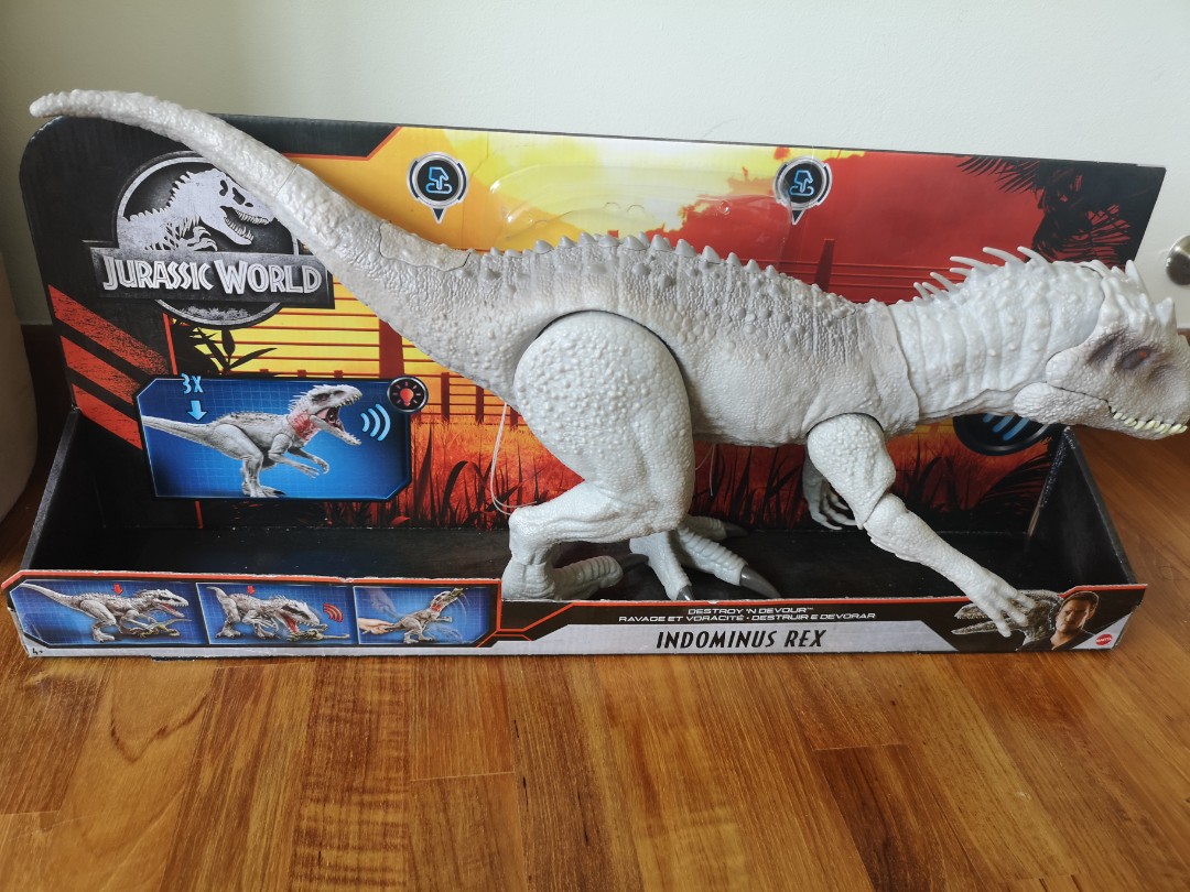 Mattel jurassic world destroy n devour indominus rex discount