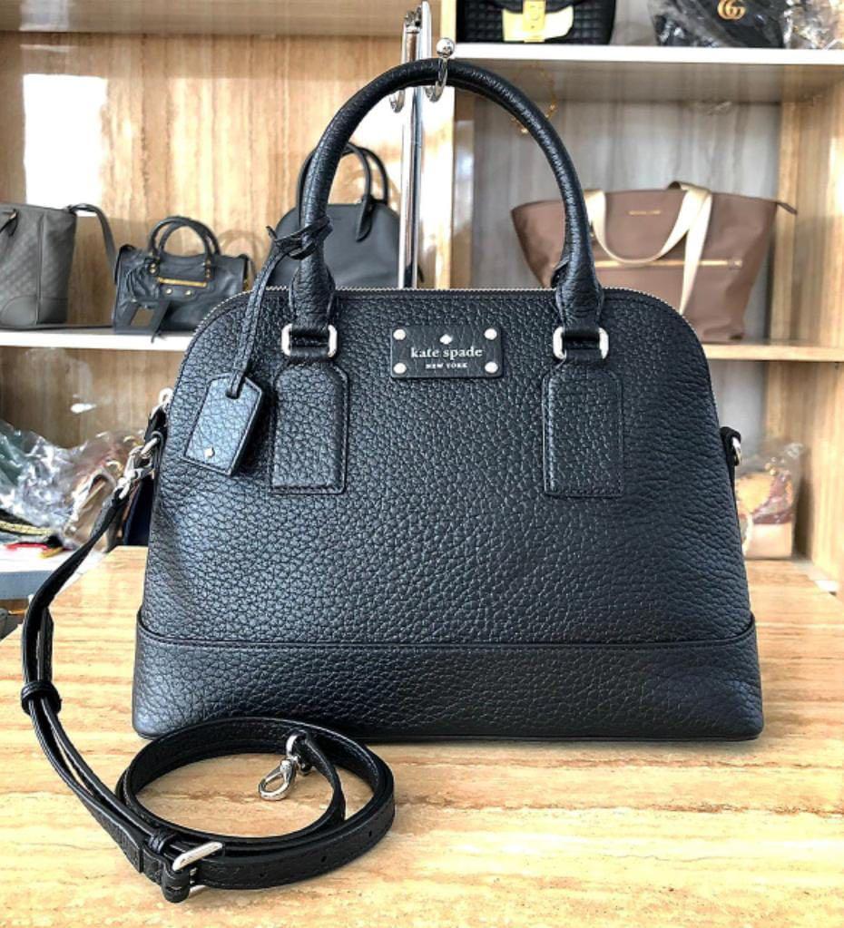 Kate Spade Bay Street Small Rachelle Black Barang Mewah Tas Dompet di Carousell