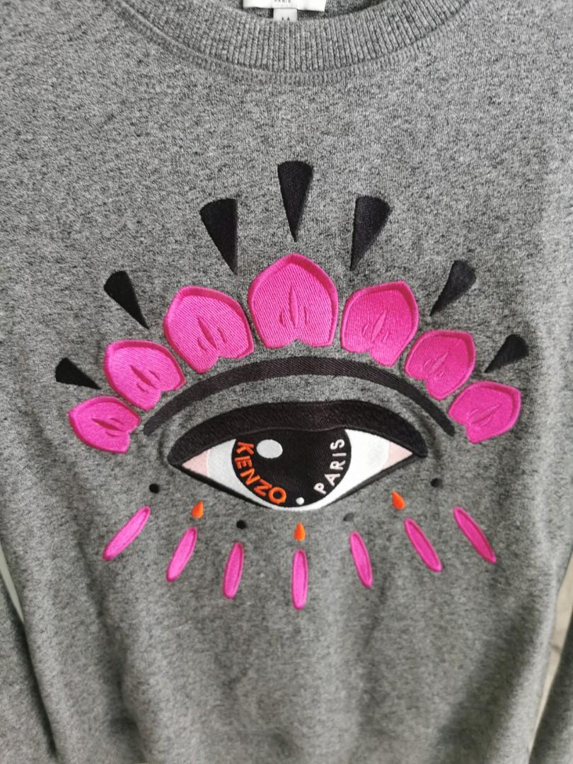 Kenzo eye sweater women s Women s Fashion Tops Longsleeves on