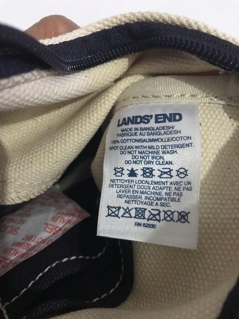lands end pouch made in banglades