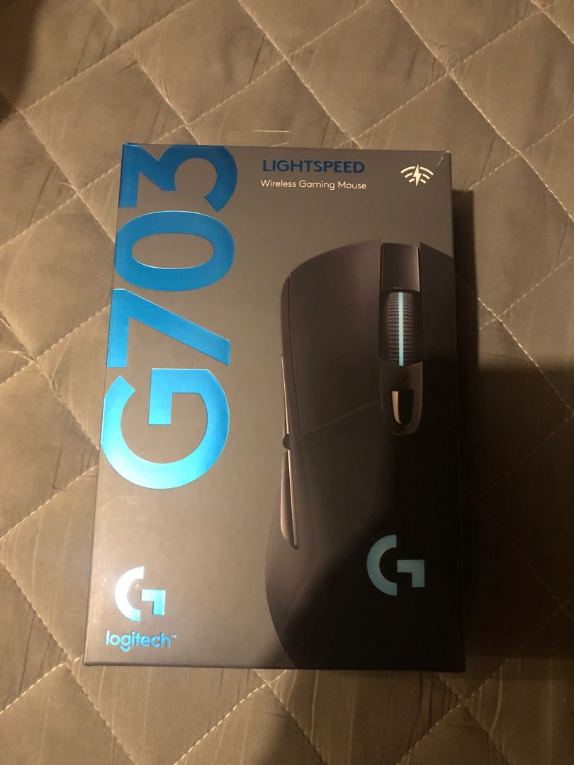Logitech g703 mouse 無線滑鼠, 電腦＆科技, 電腦周邊及配件, 電腦滑鼠及相關產品 - Carousell