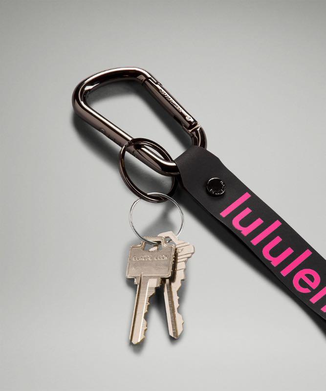all hours lululemon keychain