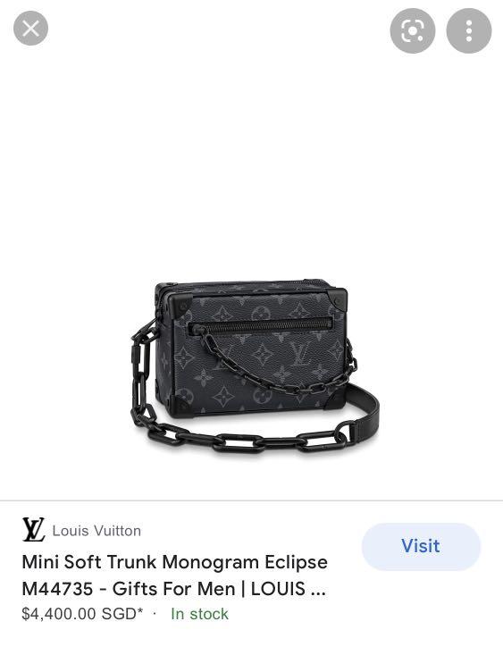 Soft Trunk Monogram Eclipse - Men - Bags