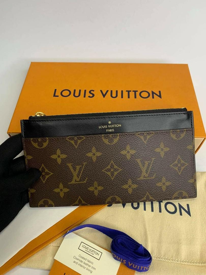 Louis Vuitton - Slim Purse - Monogram - Black - Women - Luxury
