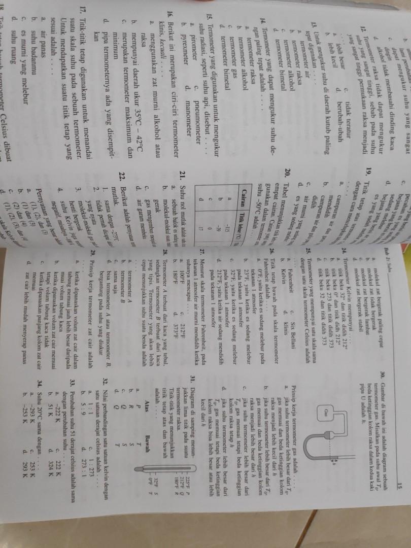 Mandiri Fisika SMA 1 kelas VII Erlangga, Buku & Alat Tulis