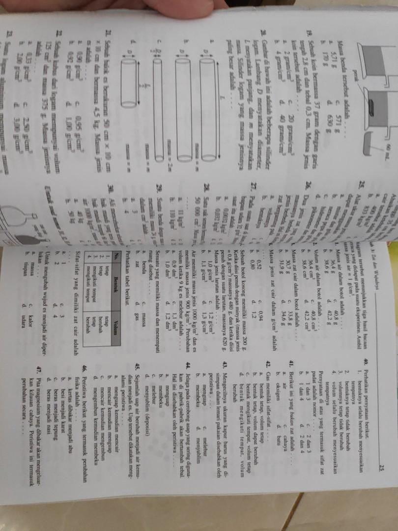 Mandiri Fisika SMA 1 kelas VII Erlangga, Buku & Alat Tulis