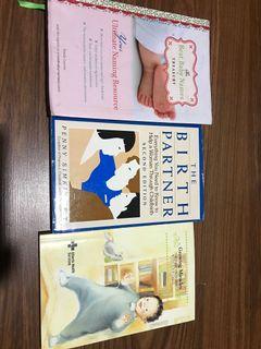 Maternity Bundle( The Birth Partner by Penny Simkin, baby names book, the growing years)