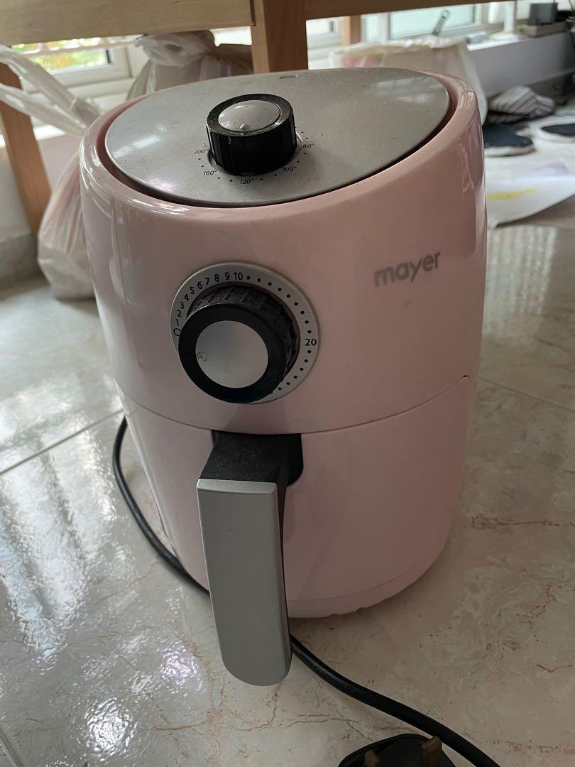Mayer Airfryer Pink Colour, TV & Home Appliances, Kitchen Appliances