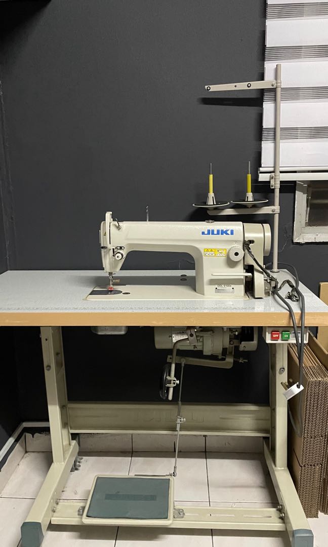 Mesin Jahit Lurus Industri Juki Ddl 8100e Home Furniture Others On Carousell