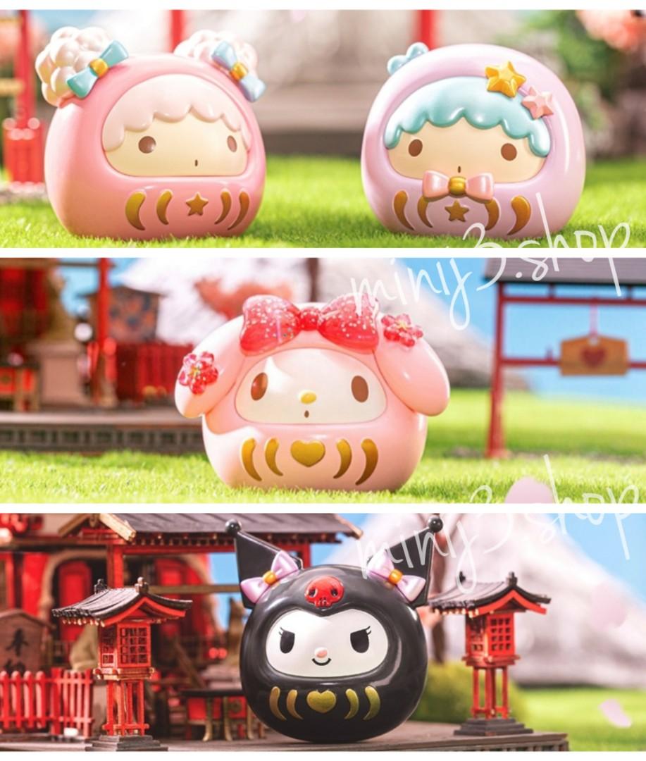 Miniso Sanrio characters 達摩祈福系列 Little Twin Stars My Melody Kuromi ...
