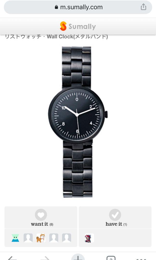 Muji watch clearance