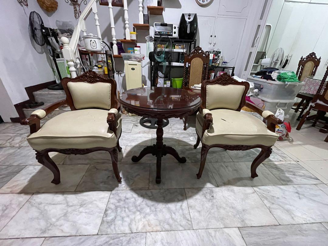 NARRA COFFEE TABLE SET!!!!!!! 25k ONLY (Category: Other Home Furniture) located in Quezon City. Submitted by PVDLL (Listing ID 1103151827, Image 2). Description: Slightly nego.