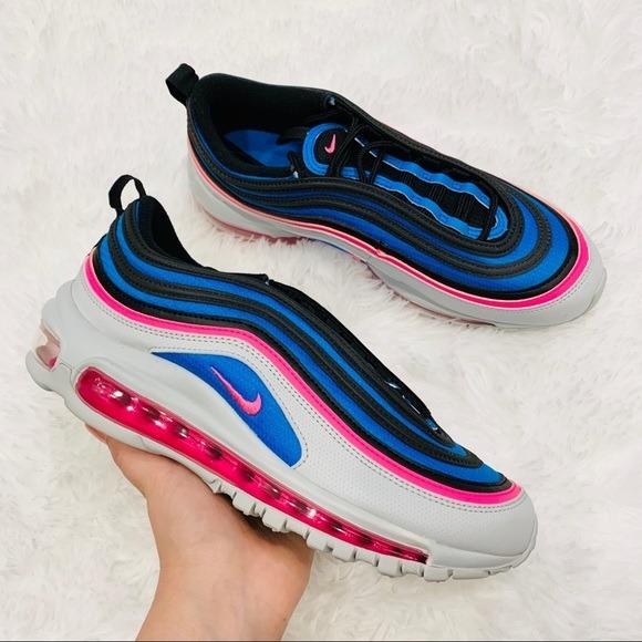 Air max 97 womens pink and blue hot sale