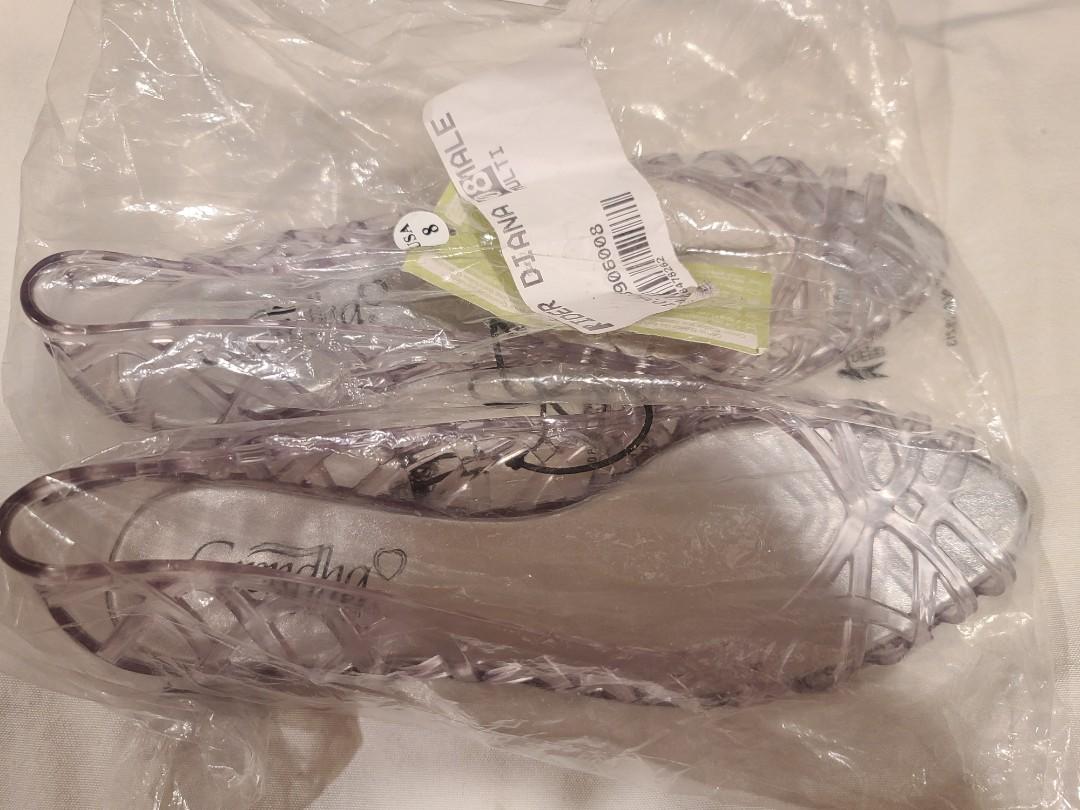 NWT Grendha Clear Jelly Peep Toe Flats (Category: Flats & Sandals) located in Davao. Submitted by sach07 (Listing ID 1103323961, Image 2). Description: (Last Price‼️ 😉) Price is fixed + shipping fee Purchased in Australia years ago. Never worn. Size: EU 39 US 8 Made in Brazil Never came in a box so don't expect one. But bought packaged in a plastic bag as you can see in the photo. Please don't expect a pristine plastic bag, I've kept this for ye