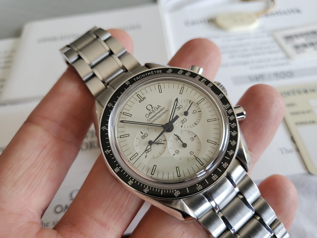 Omega Speedmaster Albino NOT MOD Luxury Watches on Carousell