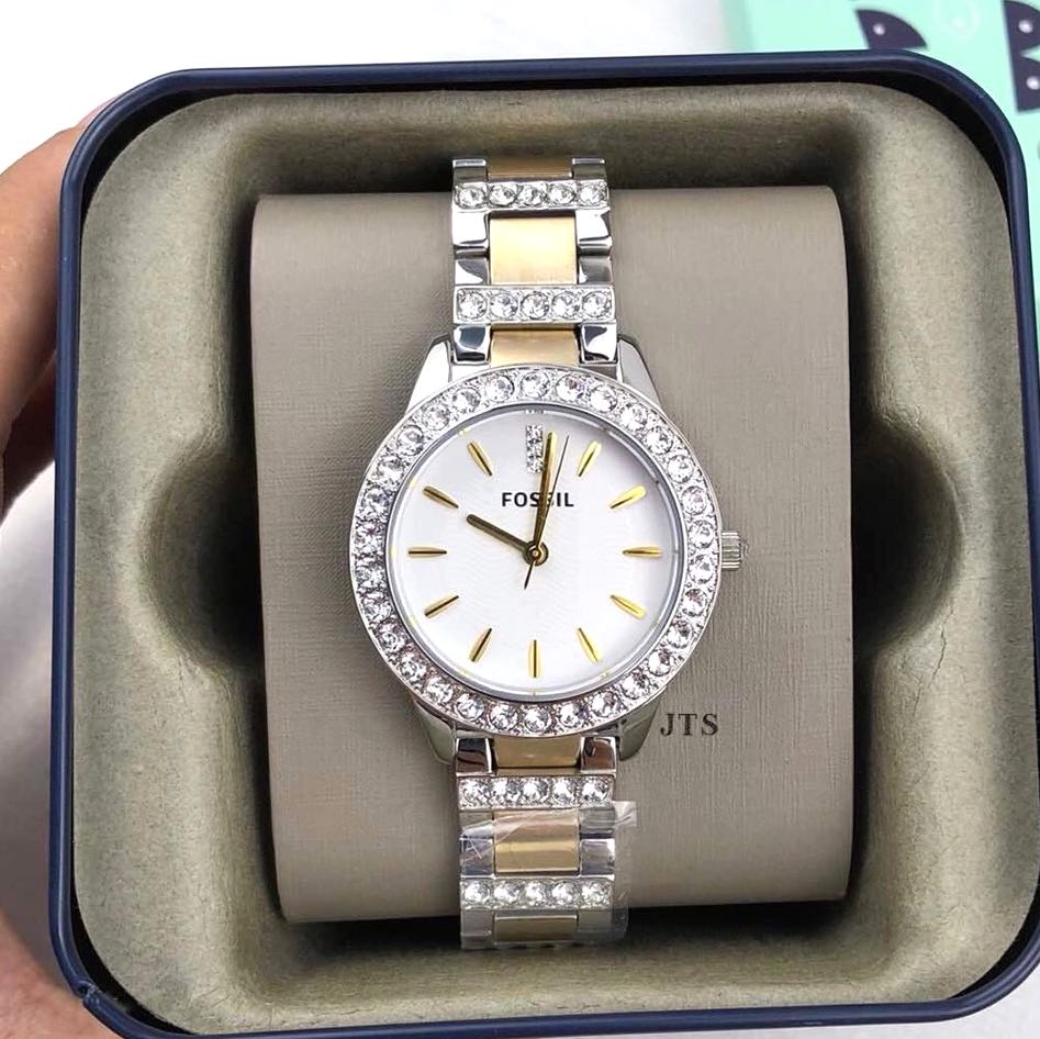 Original 100 Fossil Watch Women Jesse ES2409 Fesyen Wanita Jam