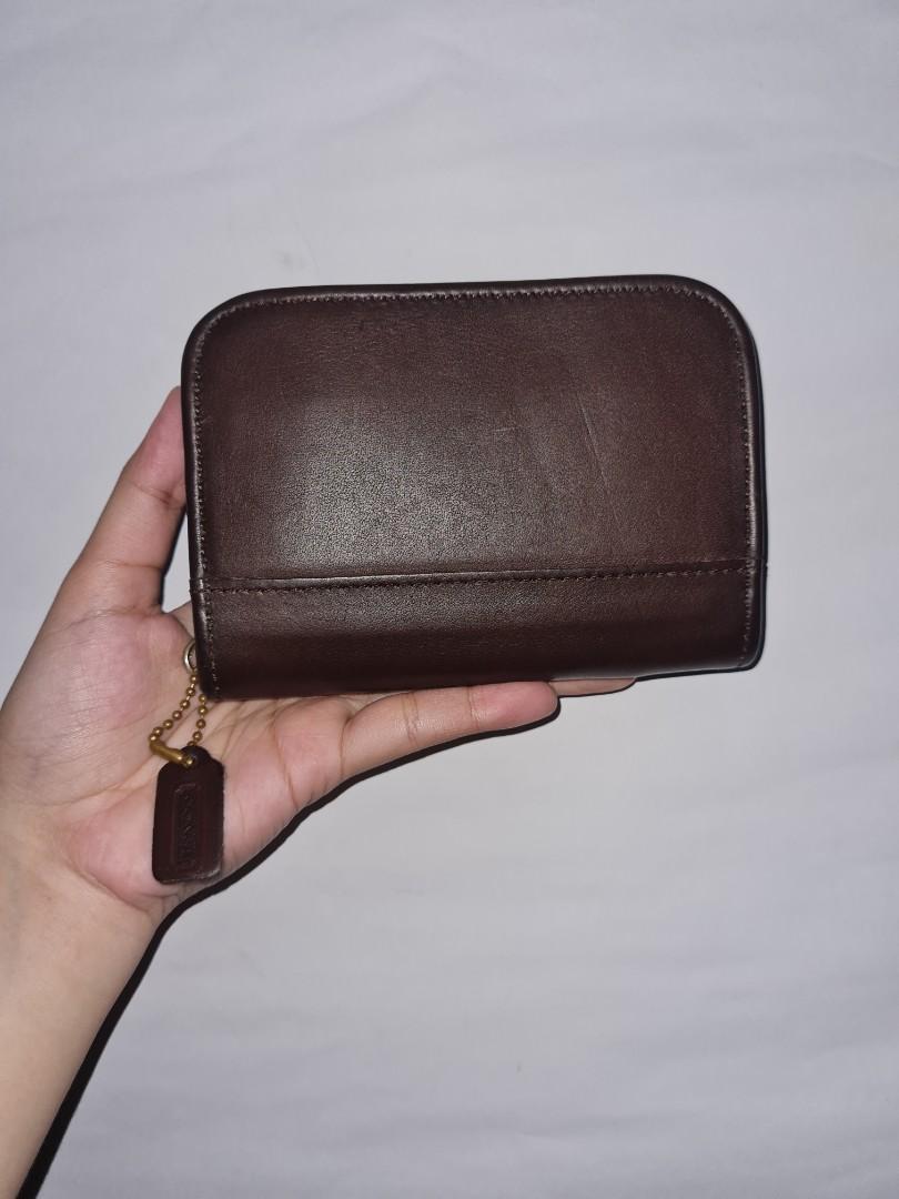 Coach Vintage Original Leather Wallet/Coin Purse, Luxury, Bags & Wallets on  Carousell