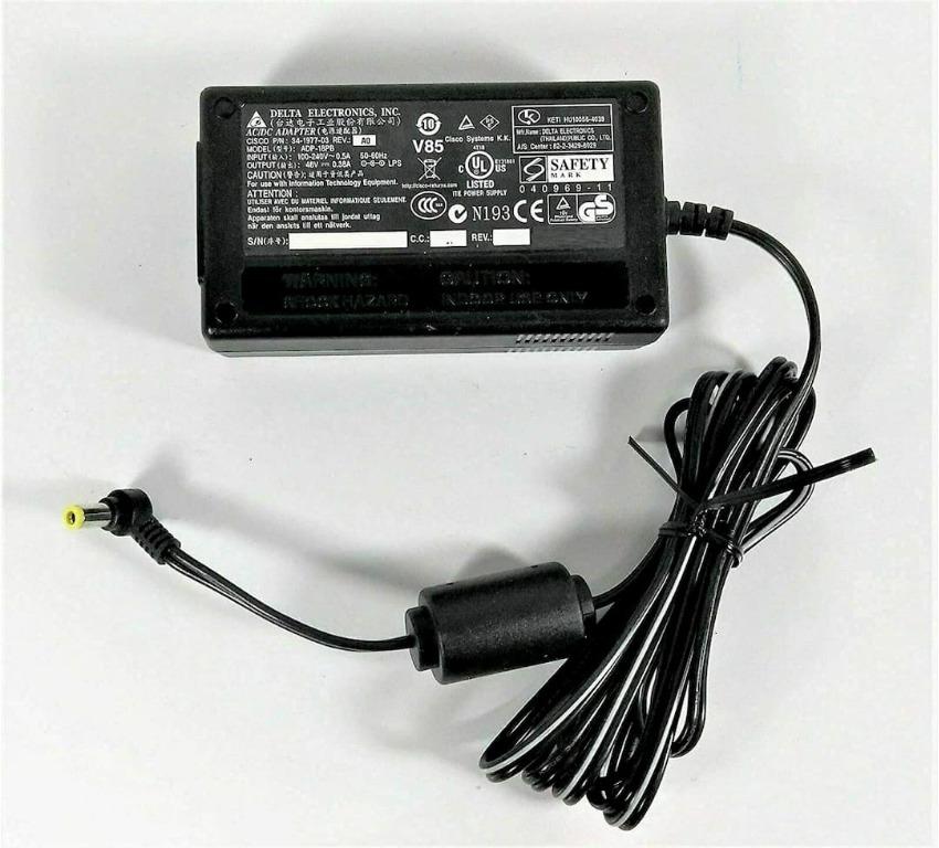 Original AC Converter Adapter DC 48V 0.38A Power Supply Charger DC 5.5mm × 2.5mm 