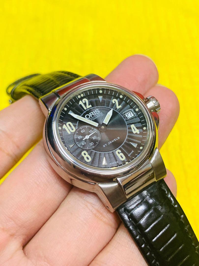 ORIS Automatic 27 Jewels 643 Date Sub Dial 36mm Swiss Watch