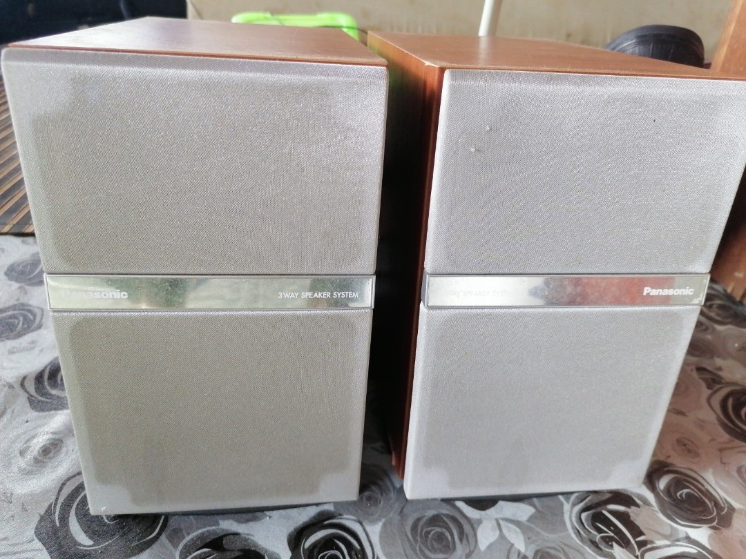 Panasonic 3 way speaker system store