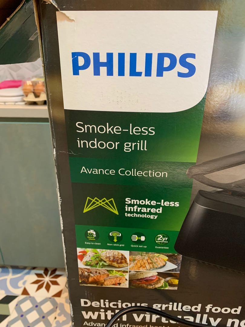 Philips Smokeless indoor grill, TV & Home Appliances, Kitchen
