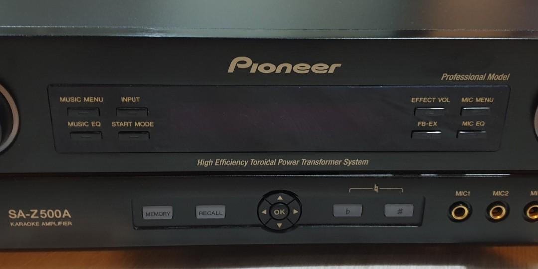 Pioneer Karaoke Amplifier SAZ500A, Audio, Other Audio Equipment on