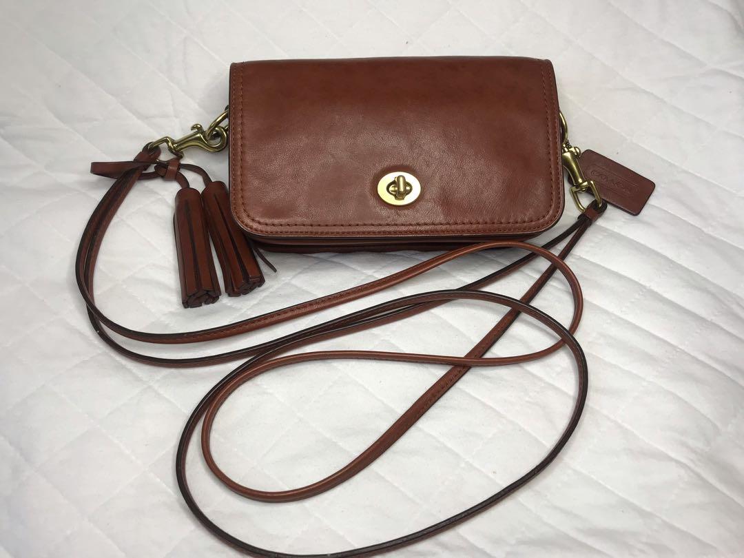 Sell Coach 19914 Legacy Penny Crossbody Bag - Purple