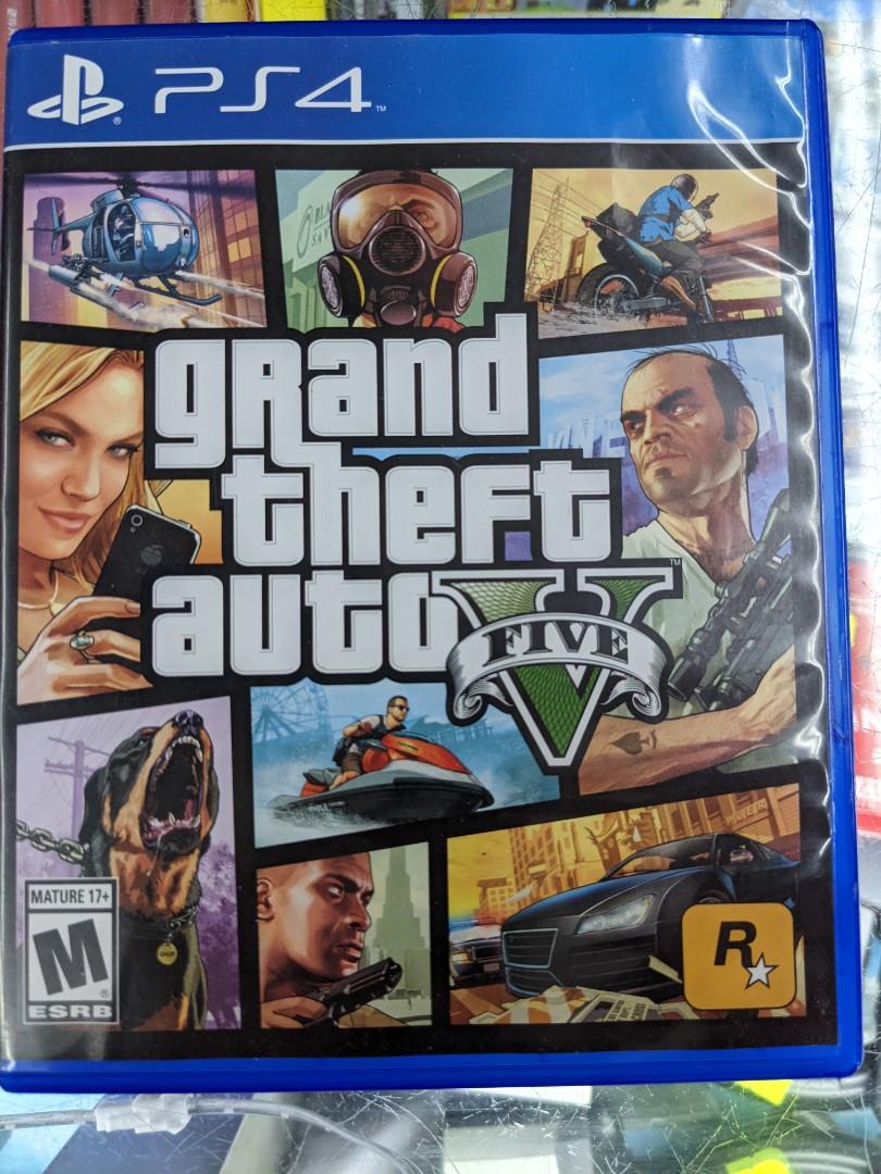 Ps4 Gta 5 遊戲機 遊戲機遊戲 Playstation Carousell