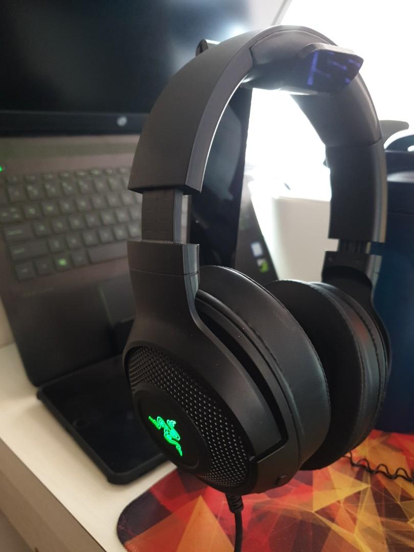 Razer Kraken X Ultralight Gaming Headset Usb 7 1 Surround Sound Lightweight Video Gaming Gaming Accessories On Carousell Razer Kraken X Ultralight Gaming Headset Usb 7 1 Surround Sound Lightweight Video Gaming Gaming Accessories On Carousell