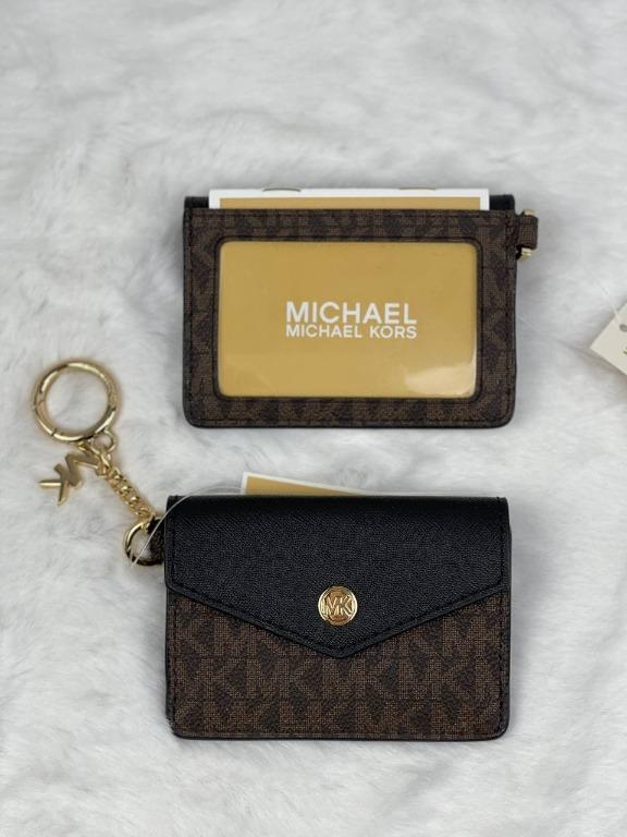 Mk card top holder keychain