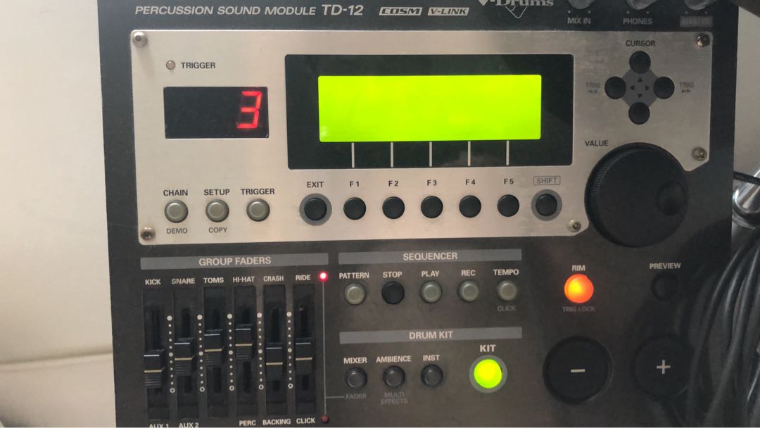 Roland TD 12 Module electronic drum, Hobbies & Toys, Music & Media ...