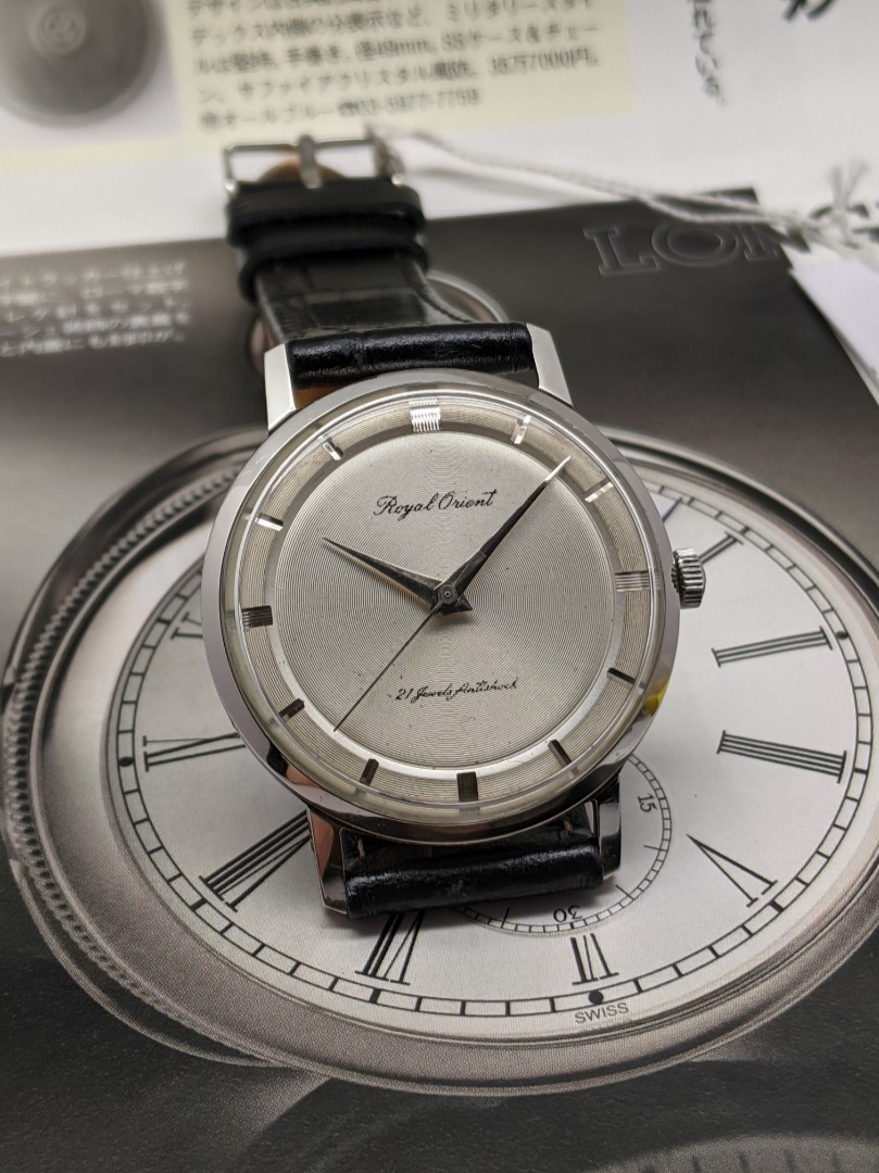 ROYAL ORIENT 21 JEWELS ANTISHOCK HAND WINDING Luxury Watches on
