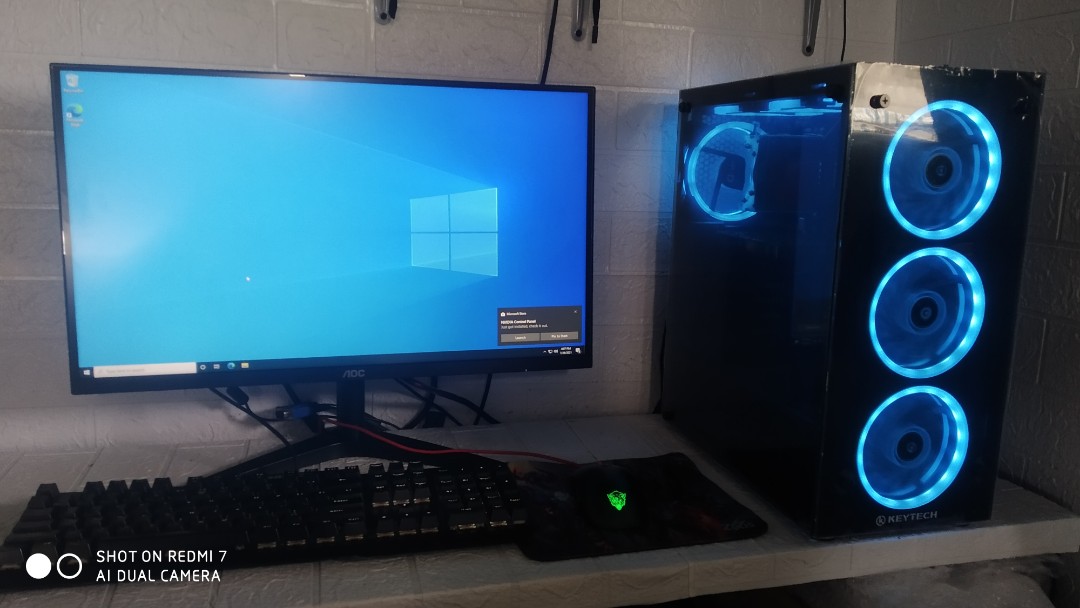 Rush Keyboard Rig Rush i7 Gaming RIG pang video editing Archi at games, Computers & Tech ...