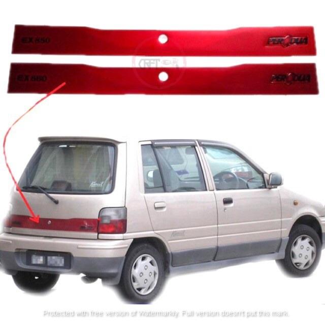SC458 Perodua Kancil Rear Reflector EZ 850 EX 850 Mira Bumper