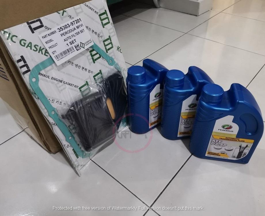 SC462 Minyak gearbox Automatic PERODUA ATF D3SP DIIISP with Auto