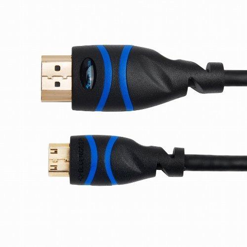 Rankie Mini HDMI to HDMI Cable, High Speed Supports Ethernet 3D and Audio  Return (6 Feet)