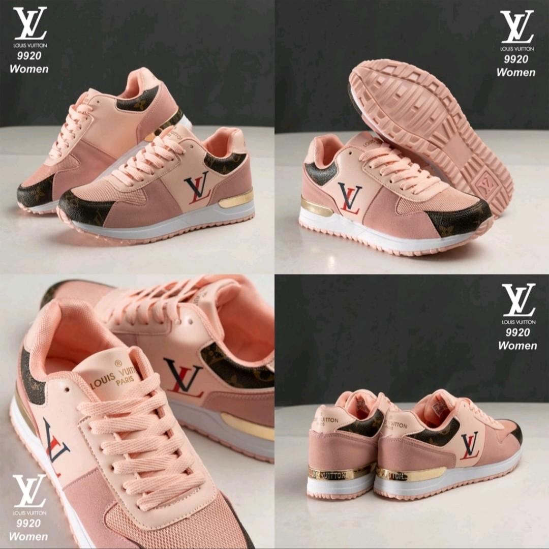 Sepatu CEWEK LV Sneaker Wanita Impor Batam