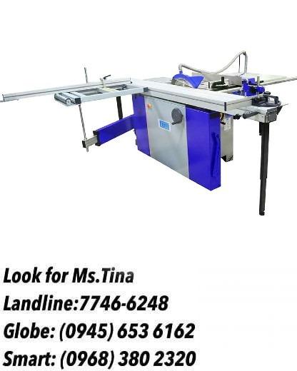 Sliding panel saw (Category: Construction Tools & Equipment) located in Manila. Submitted by tina.sales (Listing ID 1103184330, Image 1). Description: Sliding panel saw Code: T-PS315 Capacity: 3000W (4 Hp) 220V / 60 Hz PRICE: 377,035 ROBART CONSTRUCTION SUPPLIES ( BIR ACCREDITED ) Manila Office : 1405 Yuseco St. Sta Cruz Manila ☎ Contact Us Now: Landline: (02) 7746-6248 ,7002-2872 Globe: 09354127044, (0945) 140 9560 , (0915)5947897 Smart : 091900
