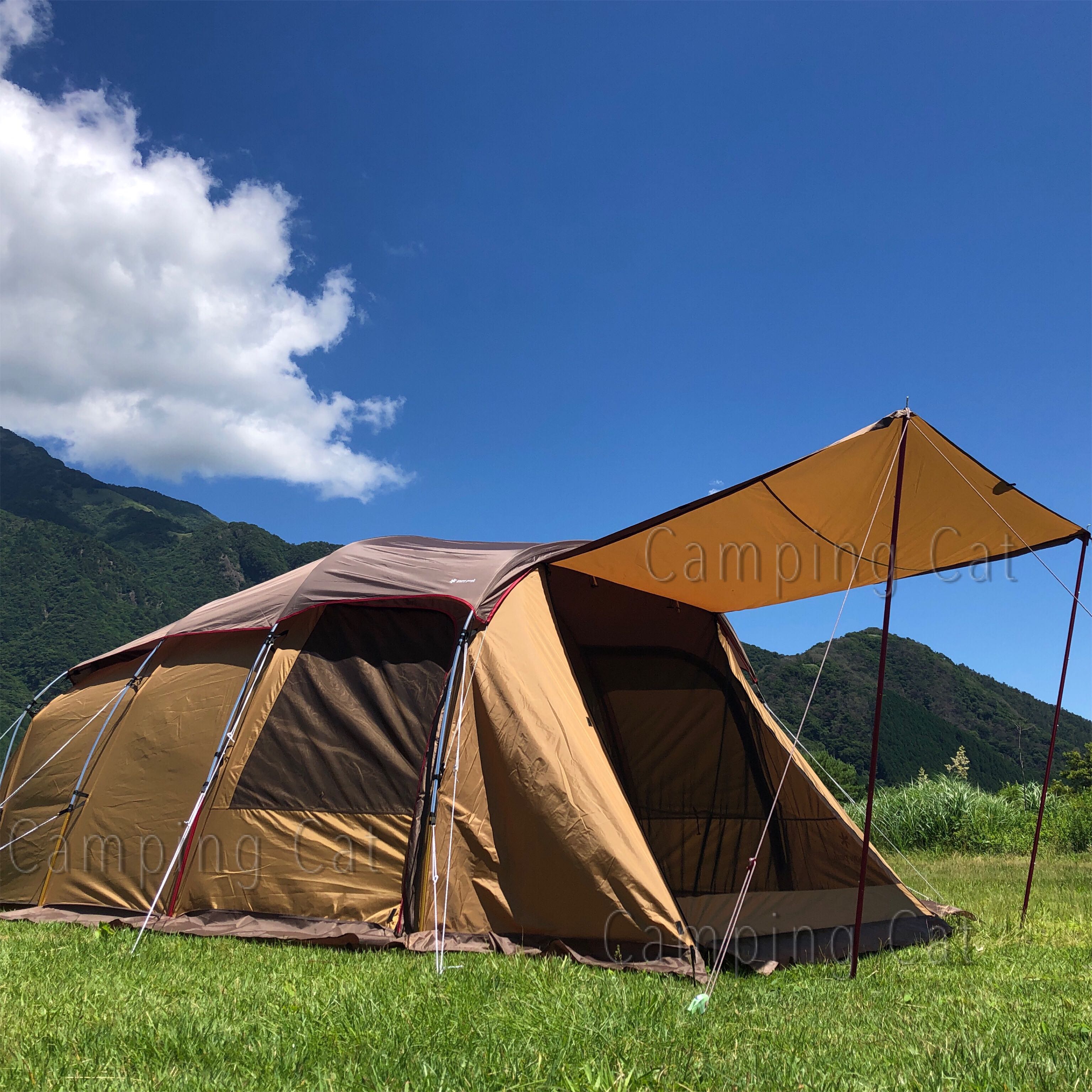 Snow Peak Entry 2 Room Elfield 客廳帳TP-880, 運動產品, 行山及露營