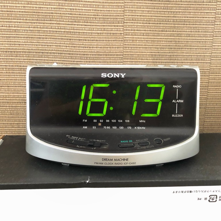 Sony Alarm clock, TV & Home Appliances, Other Home Appliances on Carousell